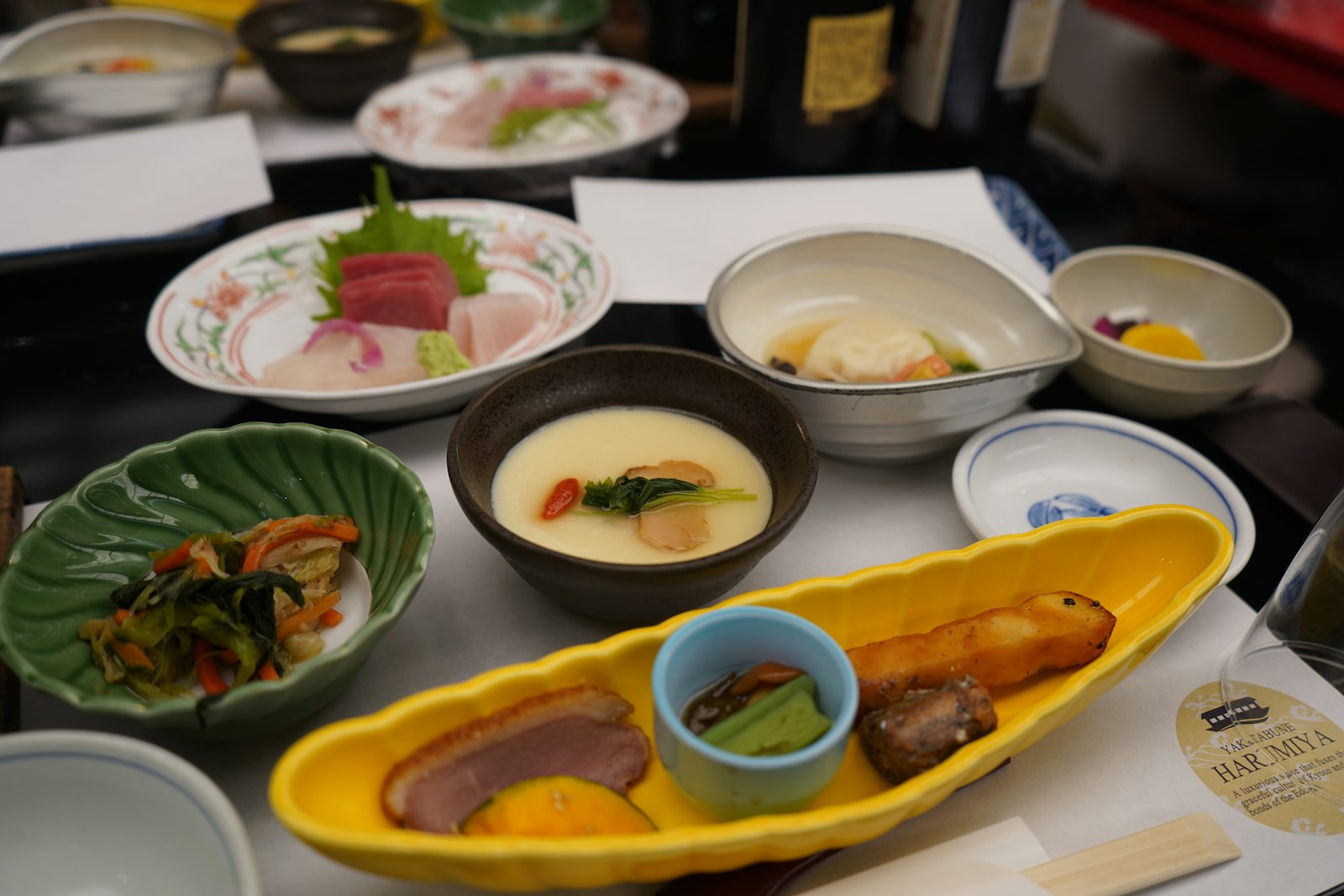夕餉｜旬替わりの会席（お部屋出し）